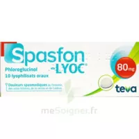 Spasfon Lyoc 80 Mg, Lyophilisat Oral à Gradignan